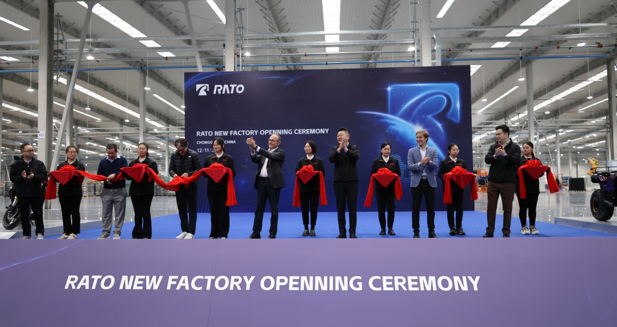 聚力智造，啟航新程丨重慶潤通智能裝備有限公司機車事業部新廠房正式啟用